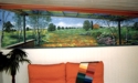 Trompe l'oeil - Acrilico su legno